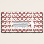 Vintage Bows III Pink Desk Mat Gallery Image 1