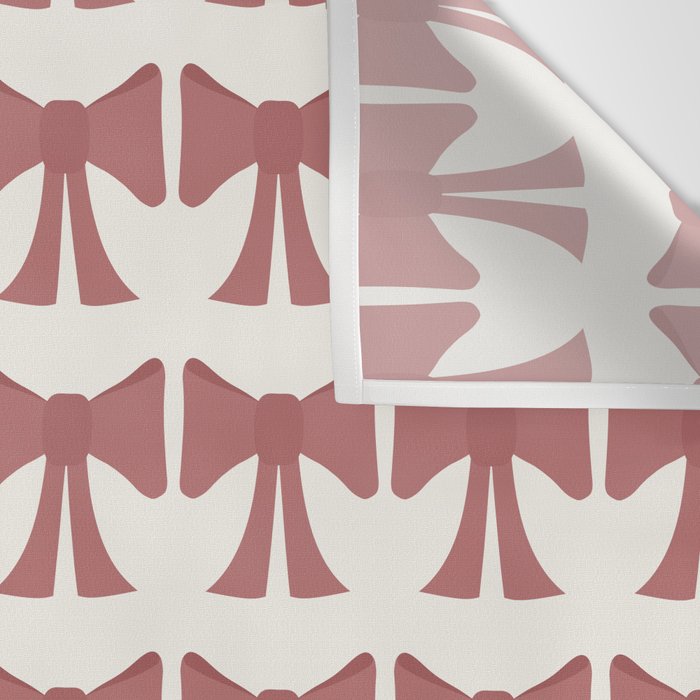 Vintage Bows III Pink Wall Tapestry Gallery Image 3