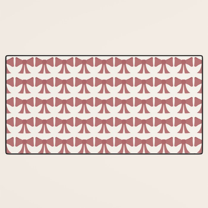 Vintage Bows III Pink Desk Mat Gallery Image 3