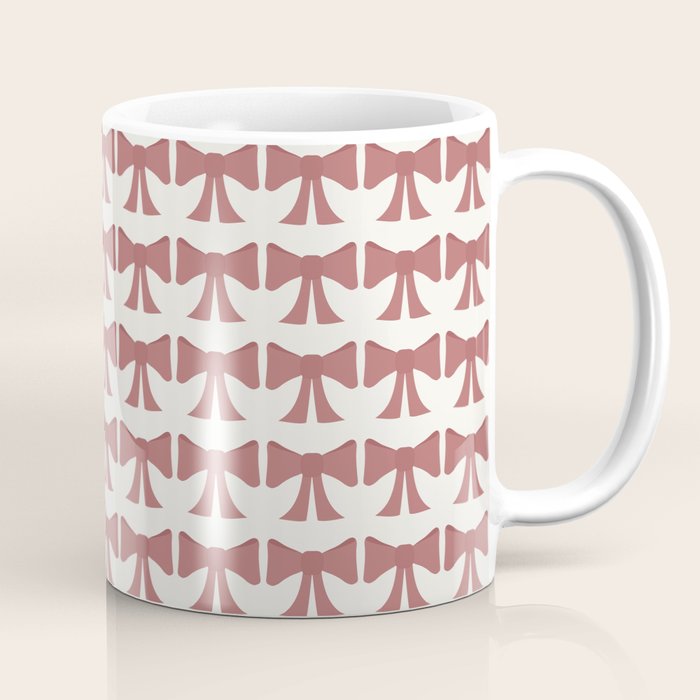 Vintage Bows III Pink Coffee Mug Gallery Image 1