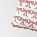 Vintage Bows III Pink Pillow Sham Gallery Image 4