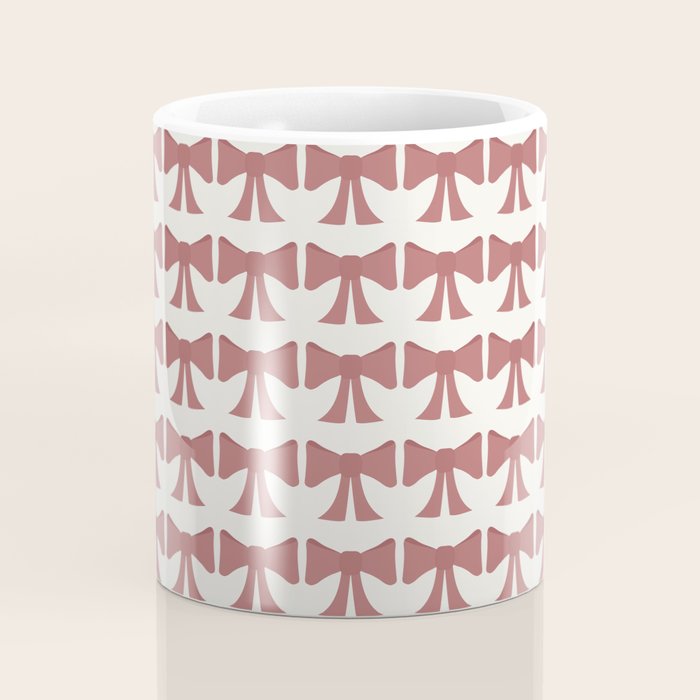 Vintage Bows III Pink Coffee Mug Gallery Image 4