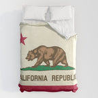 California Republic Flag Duvet Cover Gallery Image 6