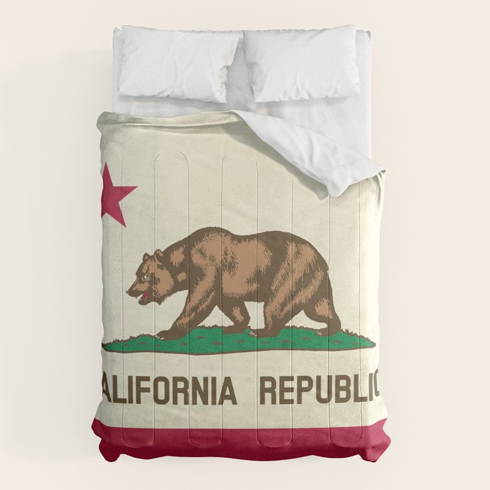California Republic Flag Comforter Gallery Image 6
