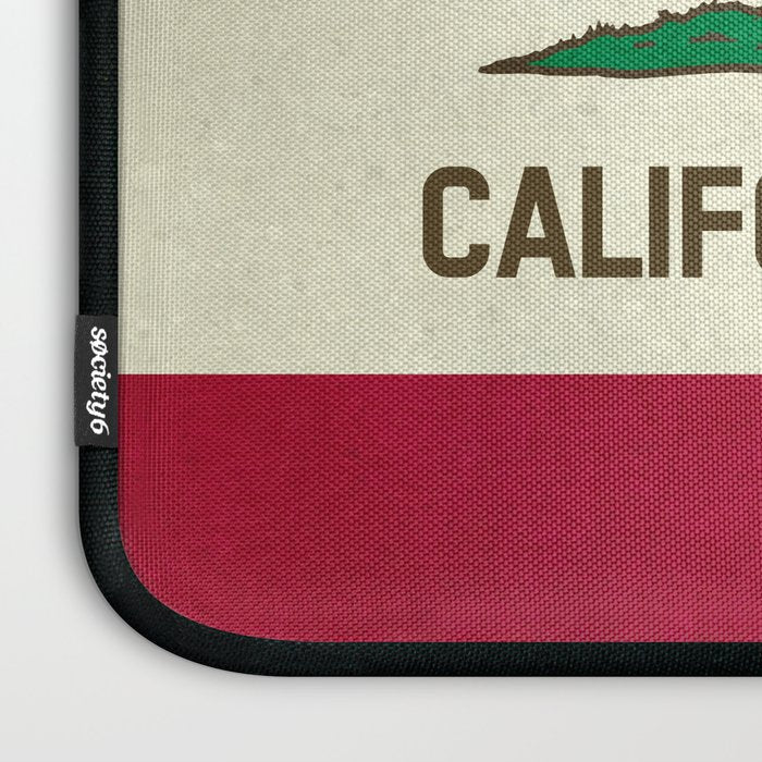 California Republic Flag Laptop Sleeve Gallery Image 3