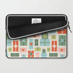Retro Christmas Presents Laptop Sleeve Gallery Image 2