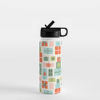 Retro Christmas Presents Water Bottle Gallery Image 1