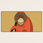 Whimsy Orangutan Desk Mat Gallery Image 3