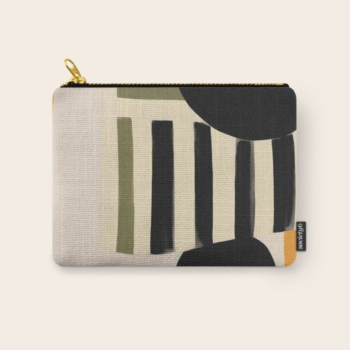 Stripes and Shapes I Carry All Pouch Gallery Image 1