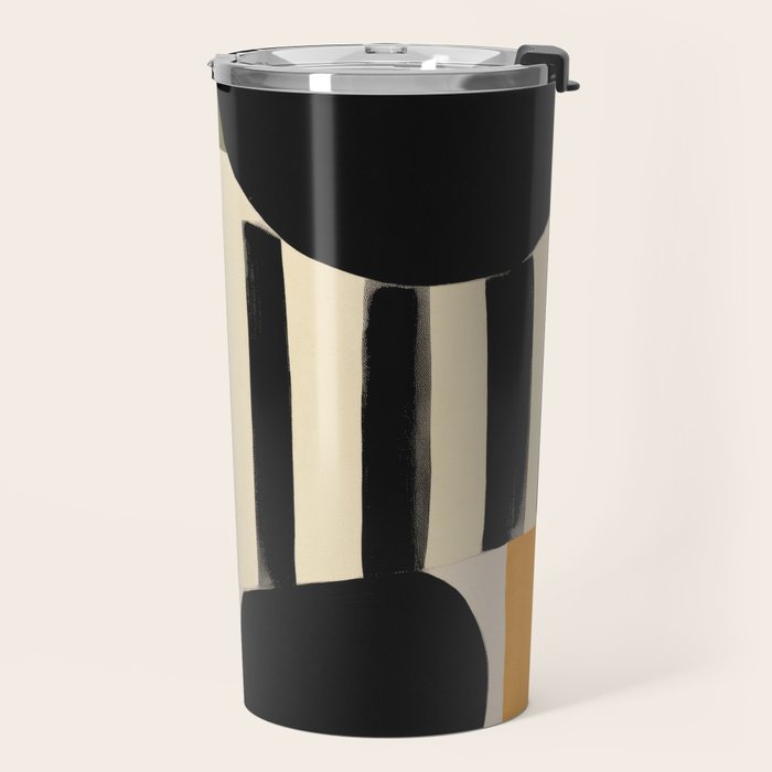 Stripes and Shapes I Travel Mug Gallery Image 2