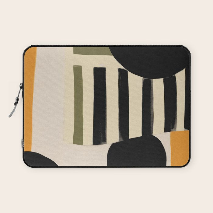 Stripes and Shapes I Laptop Sleeve Gallery Image 1