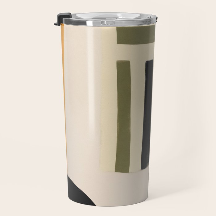 Stripes and Shapes I Travel Mug Gallery Image 3