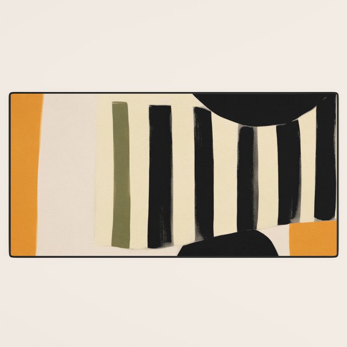 Stripes and Shapes I Desk Mat Gallery Image 3