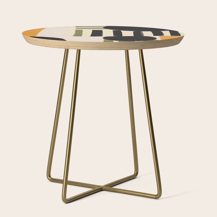 Stripes and Shapes I Side Table Gallery Image 1