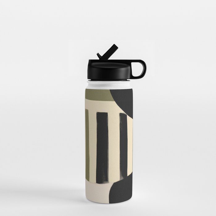 Stripes and Shapes I Water Bottle Gallery Image 1