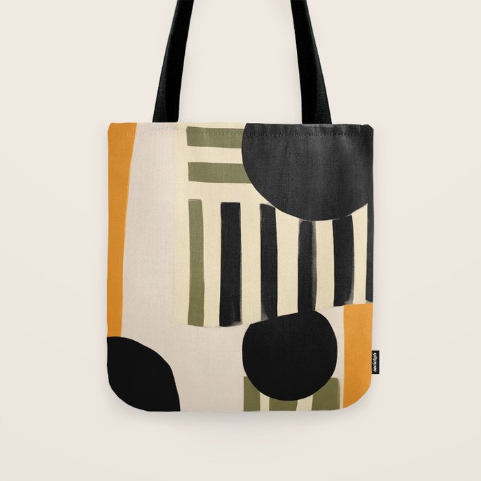 Stripes and Shapes I Tote Bag Gallery Image 1