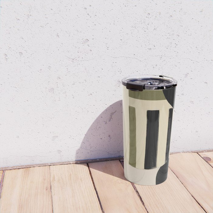 Stripes and Shapes I Travel Mug Gallery Image 4