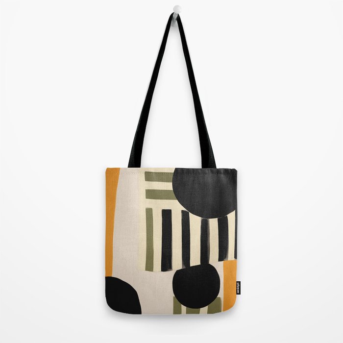 Stripes and Shapes I Tote Bag Gallery Image 2