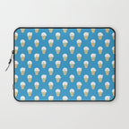 Polar Bear Ice Cream Pattern Laptop Sleeve Gallery Image 1