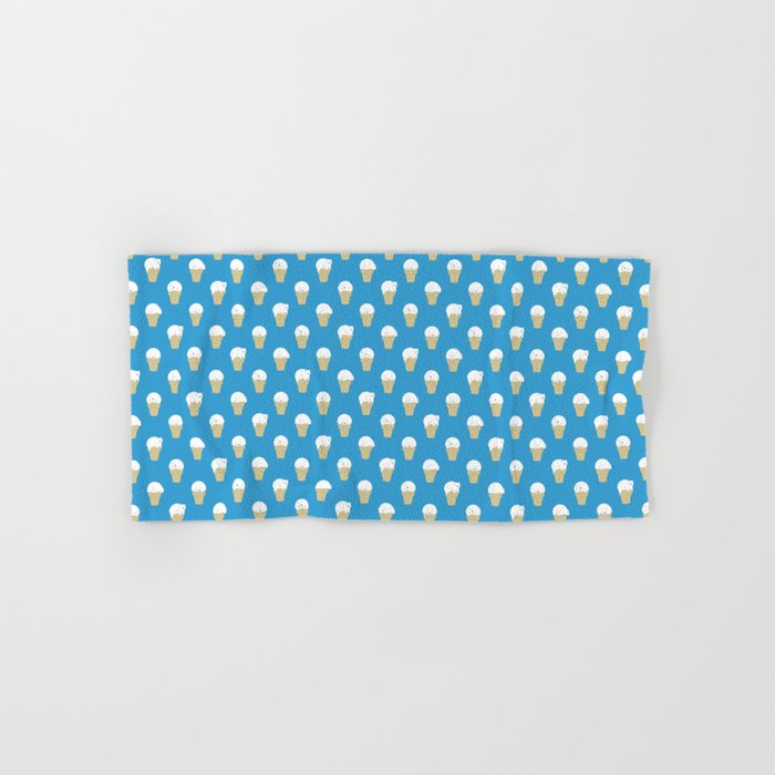 Polar Bear Ice Cream Pattern Towels Gallery Image 1