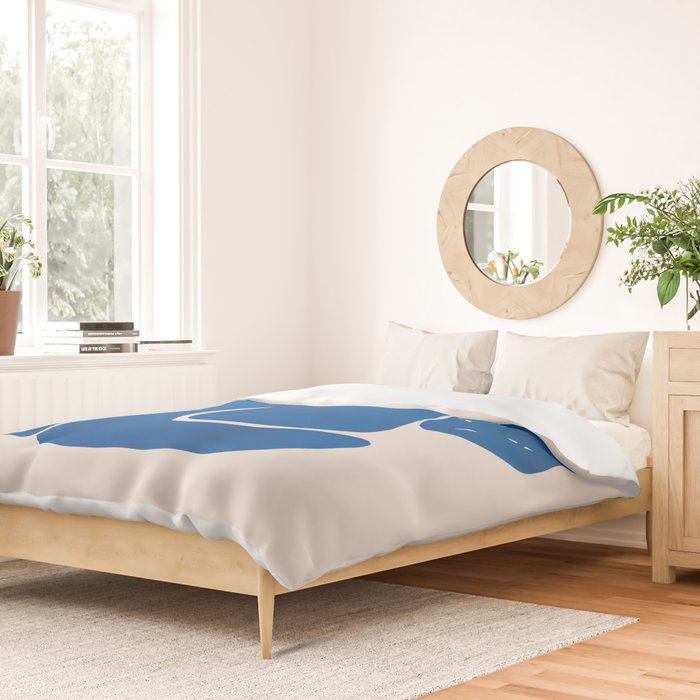 Blue cat Duvet Cover Gallery Image 2