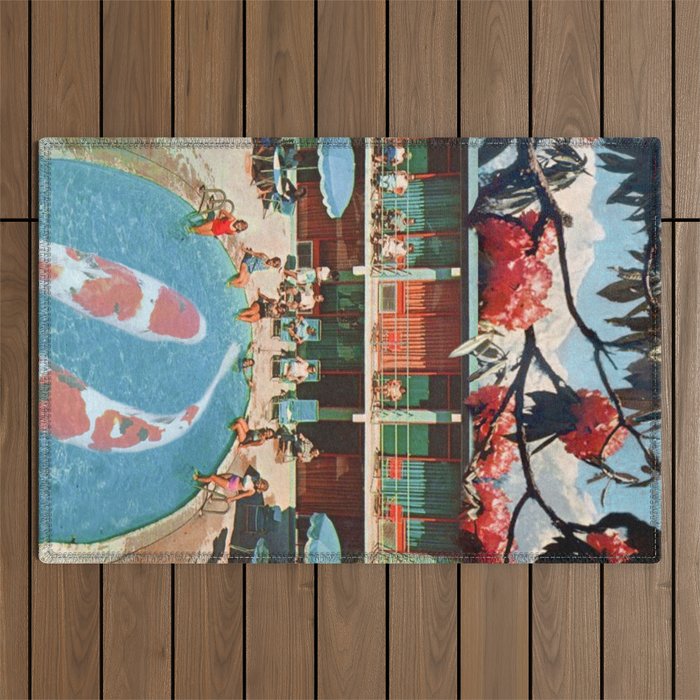Hotel Koi Outdoor Rug Gallery Image 1