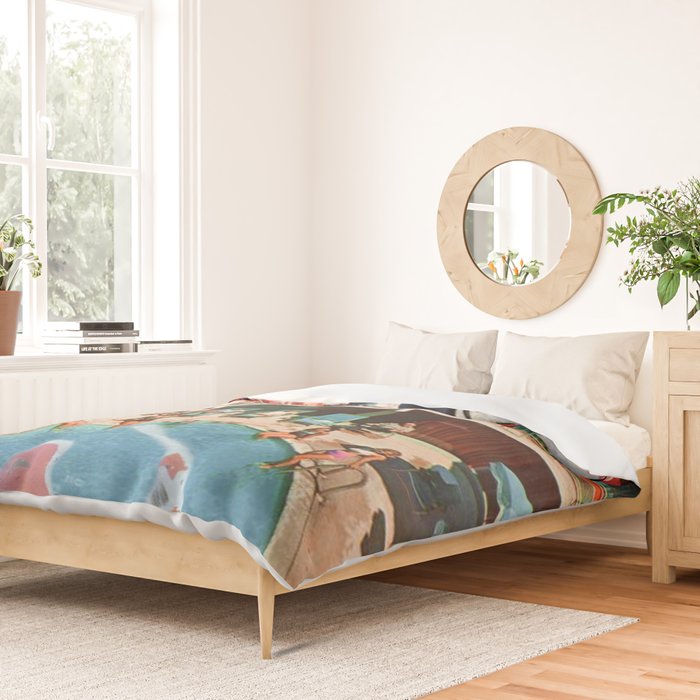 Hotel Koi Duvet Cover Gallery Image 2
