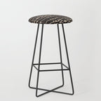Country Western Pattern in Black Stool Gallery Image 1