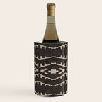 Country Western Pattern in Black Wine Chiller Gallery Image 3