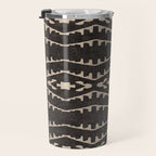 Country Western Pattern in Black Travel Mug Gallery Image 3