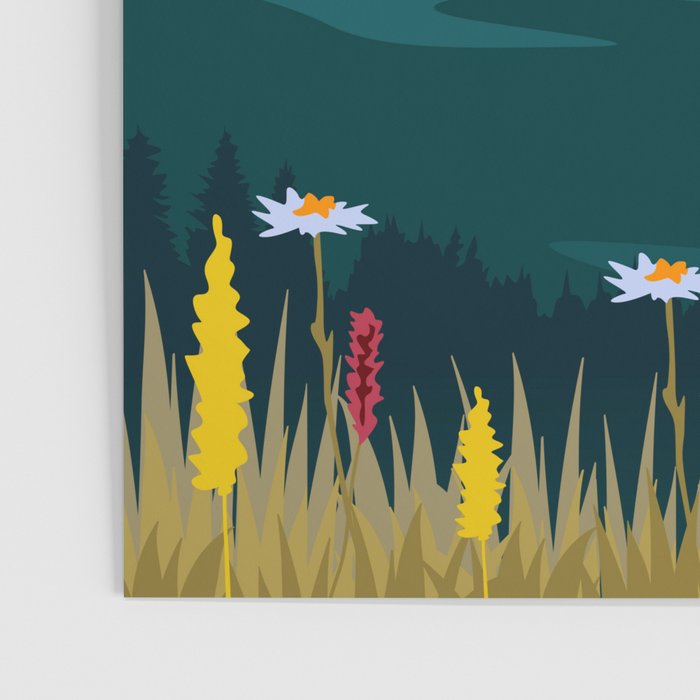 Mount Rainier National Park Travel Poster Poster Gallery Image 3