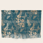 Exotic Florals and Butterflies Wall Hanging Gallery Image 1