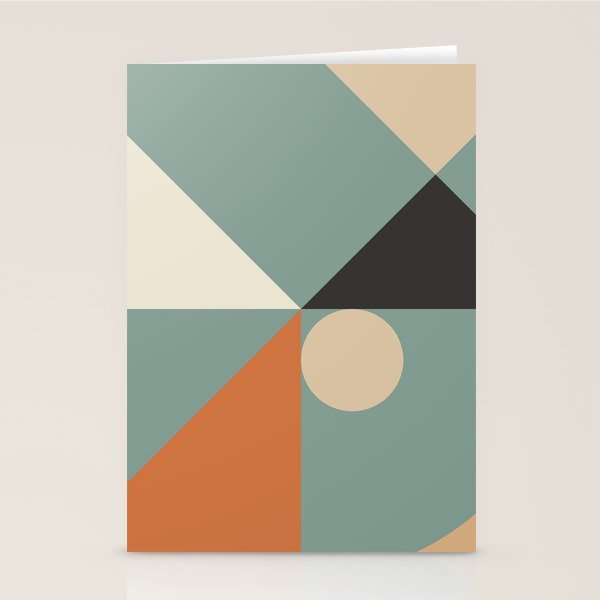 Mid Century 08C Stationery Card Gallery Image 2
