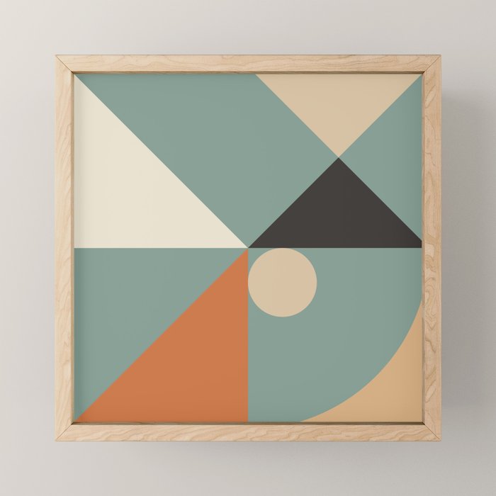 Mid Century 08C Mini Art Print Gallery Image 1