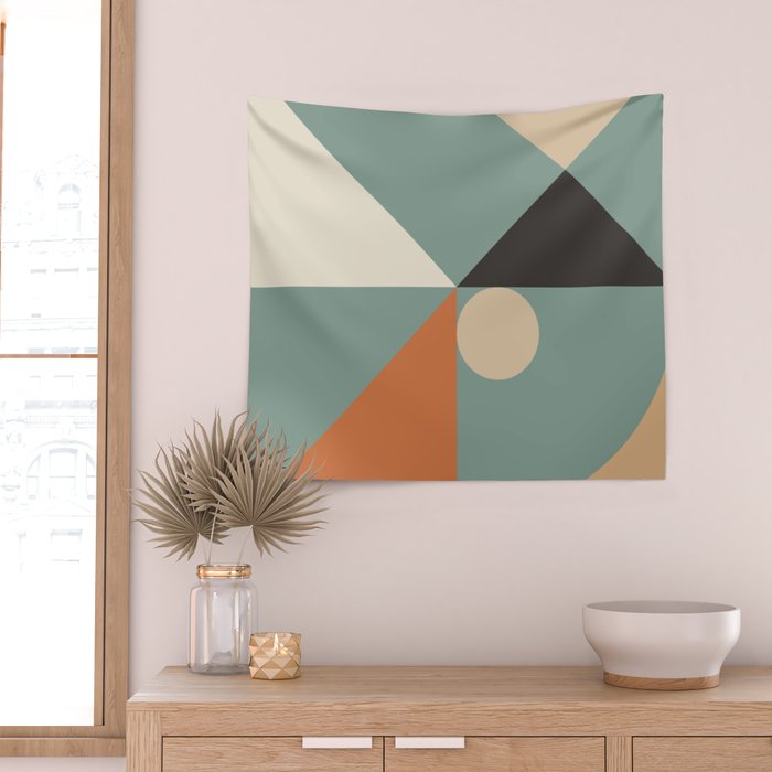 Mid Century 08C Wall Tapestry Gallery Image 2