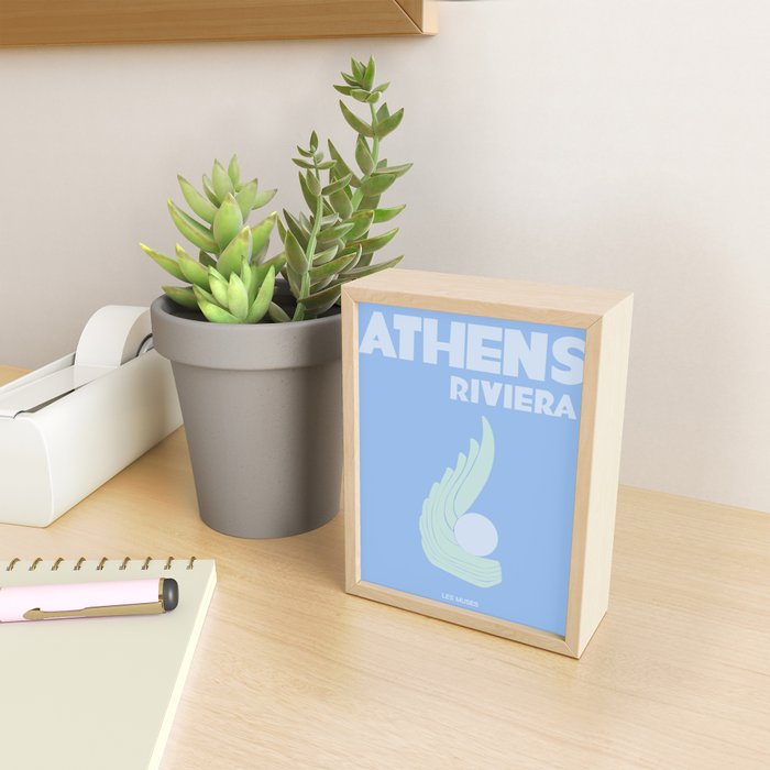 athens riviera Mini Art Print Gallery Image 2