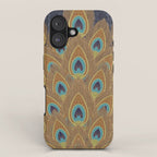 Peacock Art Deco iPhone Case Gallery Image 1