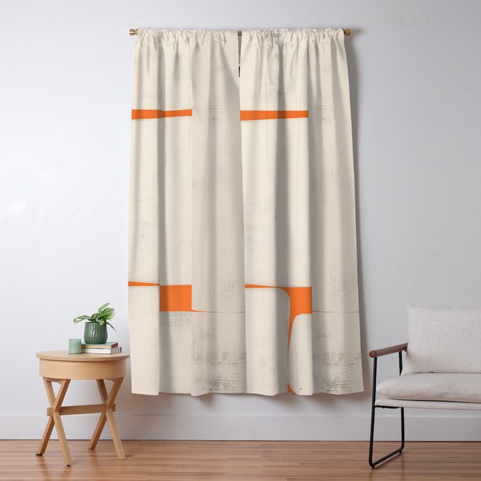 Soft Shapes in Balance III Window Curtain Gallery Image 5