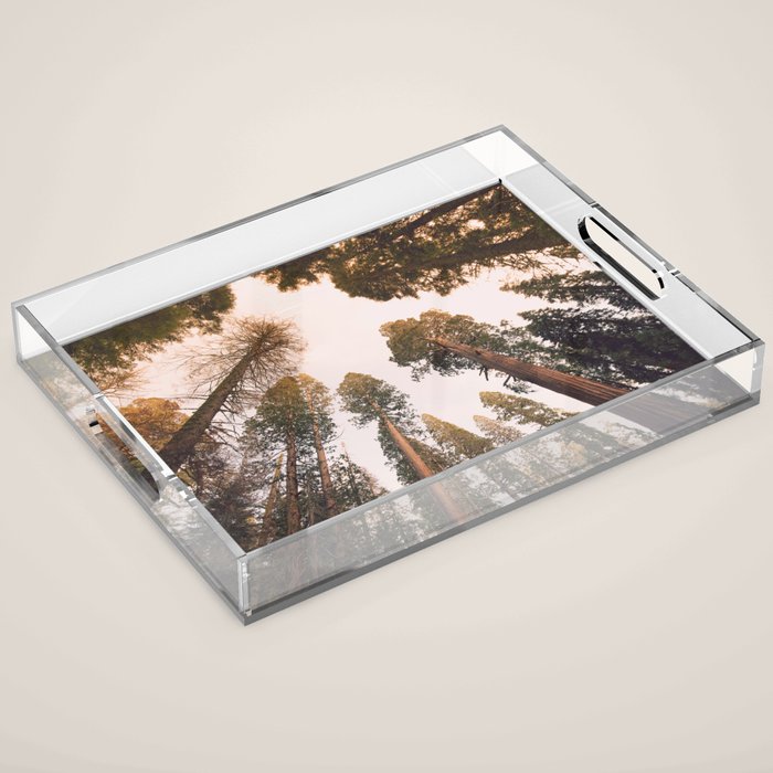 Sequoia Sunset Acrylic Tray Gallery Image 1