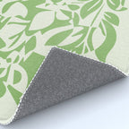 Floral Pattern: Forest Green Edition Rug Gallery Image 4