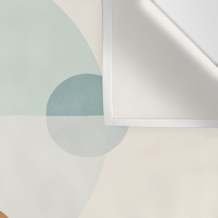 Azzurro Shapes No 55 Wall Tapestry Gallery Image 3
