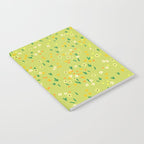 Bright Green Wildflowers Notebook Gallery Image 2