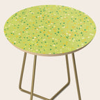 Bright Green Wildflowers Side Table Gallery Image 2