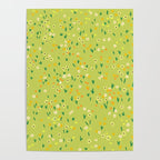 Bright Green Wildflowers Poster Gallery Image 4