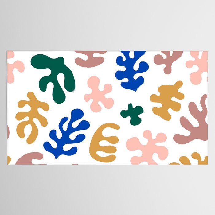 Henri Matisse Abstract Colorful Summer Cut Outs Art Pattern Tablecloth Gallery Image 2