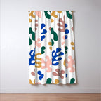 Henri Matisse Abstract Colorful Summer Cut Outs Art Pattern Window Curtain Gallery Image 3