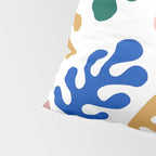 Henri Matisse Abstract Colorful Summer Cut Outs Art Pattern Pillow Sham Gallery Image 4