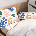 Henri Matisse Abstract Colorful Summer Cut Outs Art Pattern Pillow Sham Gallery Image 2