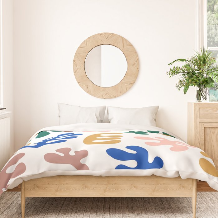 Henri Matisse Abstract Colorful Summer Cut Outs Art Pattern Duvet Cover Gallery Image 3