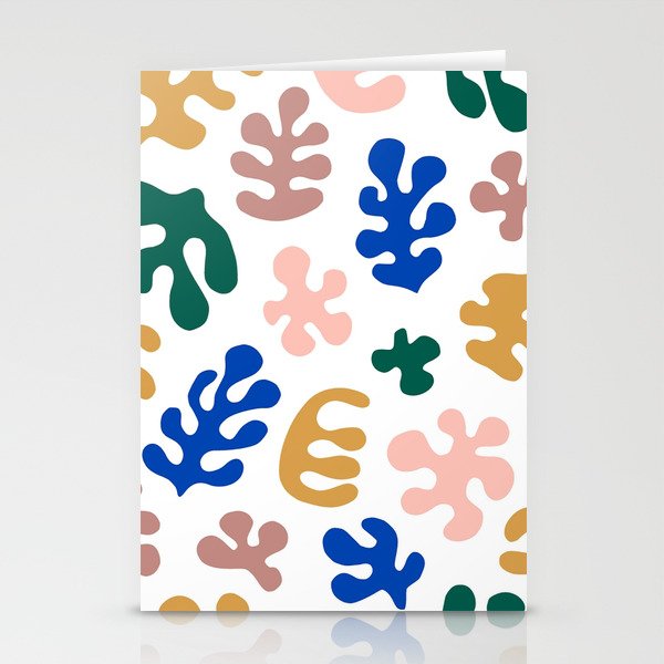 Henri Matisse Abstract Colorful Summer Cut Outs Art Pattern Stationery Card Gallery Image 1